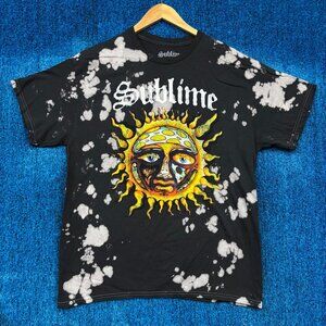 Sublime 40oz to Freedom Album Sun Ska Rock Band Tie Dye L